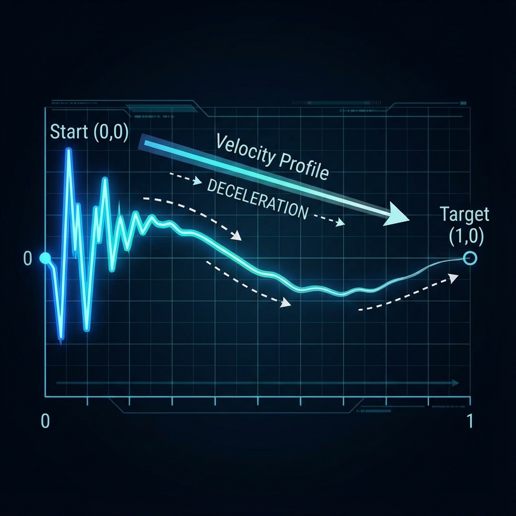 Path simulation in unit space